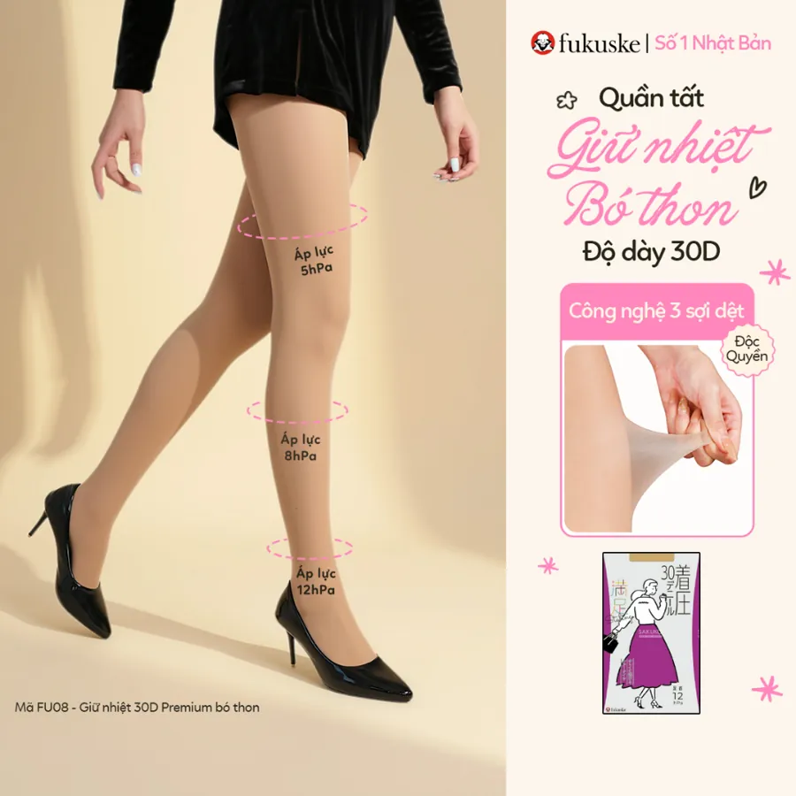 Quần tất dày 30D – Bó định hình