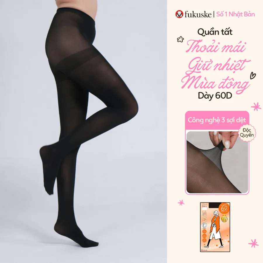 Quần tất dày 60D – Thoải mái