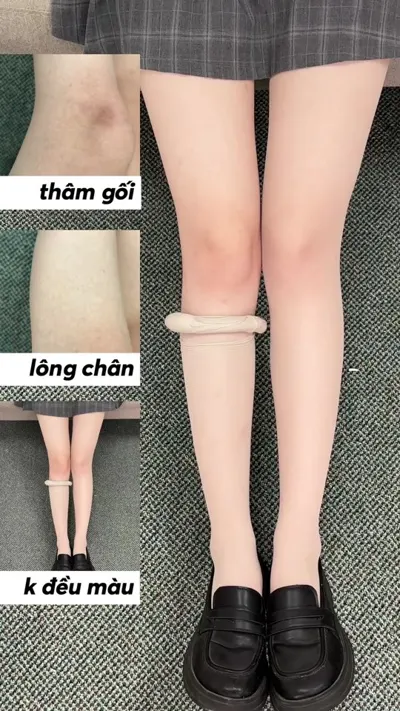 Quần tất filter da trắng bật tông